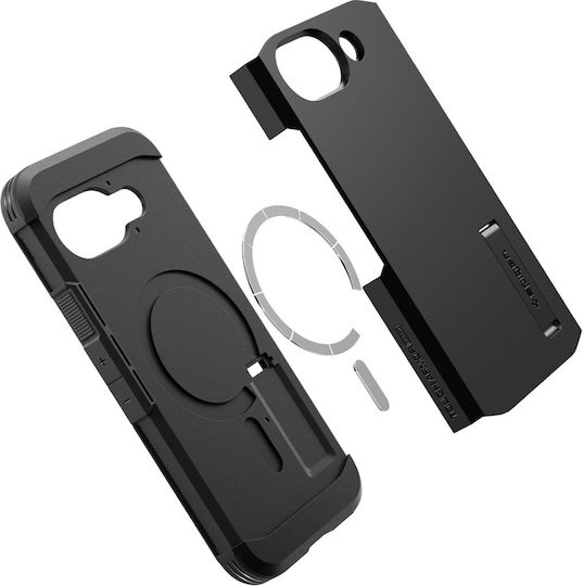 Spigen Tough Armor Back Cover Σιλικόνης / Πλαστικό 2mm Μαύρο (Google Pixel 9a)