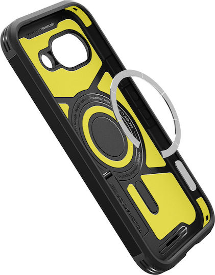 Spigen Tough Armor Back Cover Σιλικόνης / Πλαστικό 2mm Μαύρο (Google Pixel 9a)