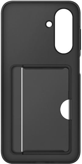 Samsung Back Cover Silicone with Card Slot Black (Galaxy A26)