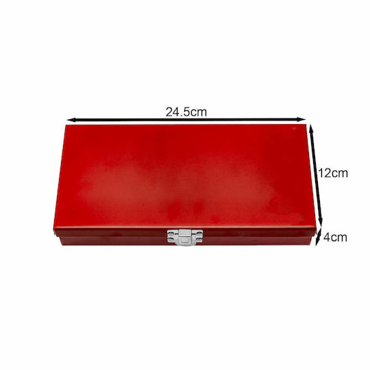Allen Chrome Vanadium Long Walnut with Allen Head and Socket 1/2'' H10 / H12 / H14 / H4 / H5 / H6 / H7 / H8 8pcs