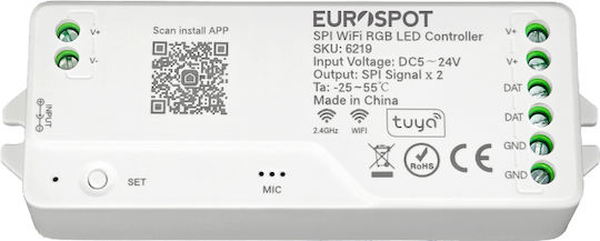 Eurospot Led Controller Spi Rgb Tuya Wifi+2.4rf Eu6219