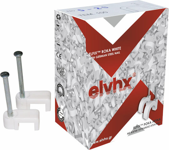 Elvhx 6404 Wire Clips Cable Ν°5/20