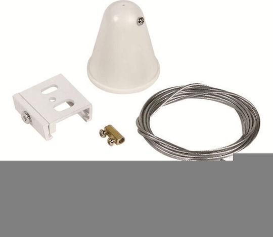 Eurolamp Waterproof LED Flood Light 50W Natural White 4000K with Motion Sensor IP66