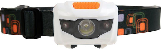 Cresman Φακός Κεφαλής LED με Μέγιστη Φωτεινότητα 130lm AMD013-6153