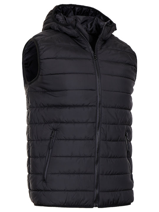 Stenso Speedy Neo Men's Safety Vest Hooded Black