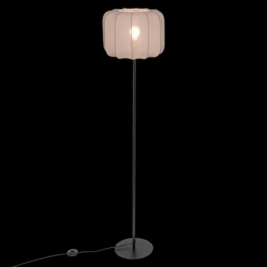 Atmosphera Floor Lamp with E27 Lamp Bulb Base White