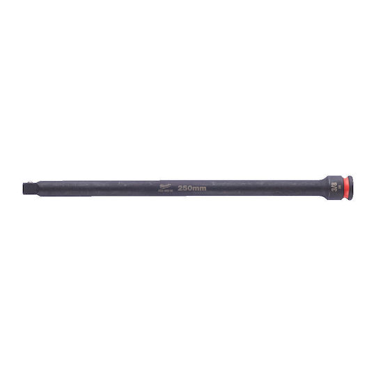 Milwaukee Kastanienverlängerung Shockwave mit Karré 3/8" und Länge 250mm