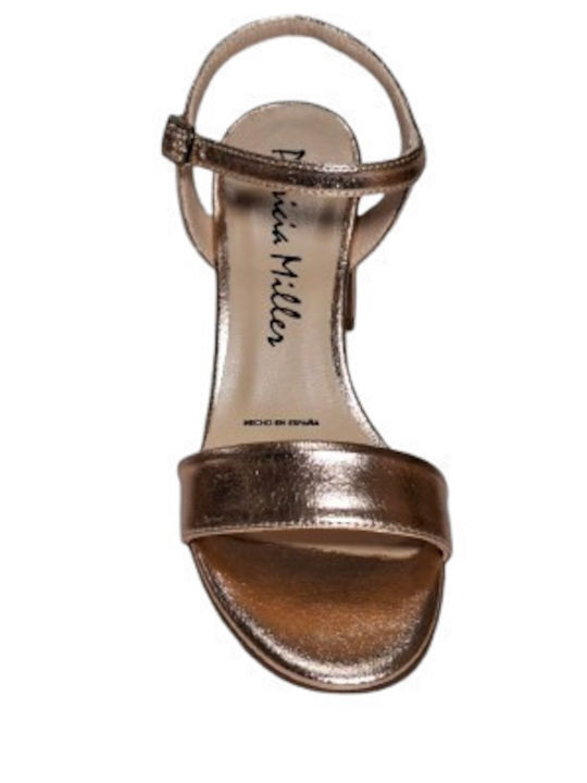 Leather Sandals Gold