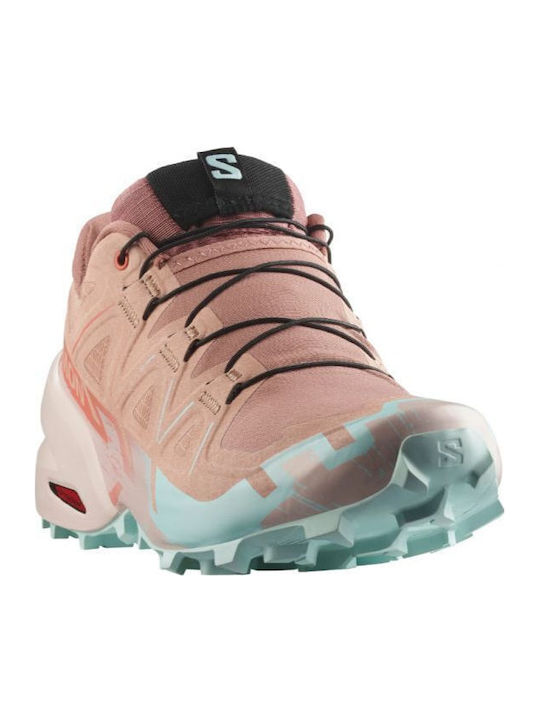 Salomon Speedcross 6 Γυναικεία Ορειβατικά Παπούτσια Ροζ