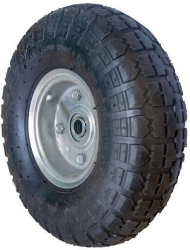 Ruotec 502.001.080.038 Ρόδα Πνευματική για Καρότσι 260x55mm