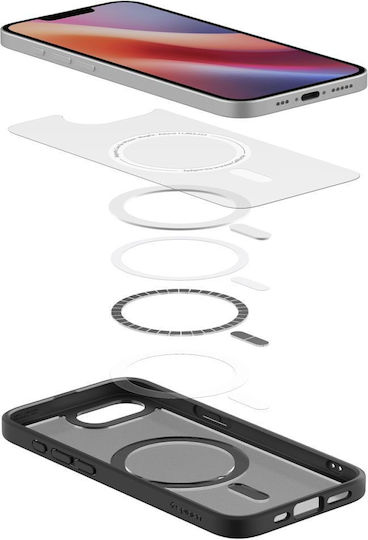 Spigen Ultra Hybrid MagFit Rückseite Kunststoff / Silikon 1,2 mm Schwarz iPhone 17e / 16e