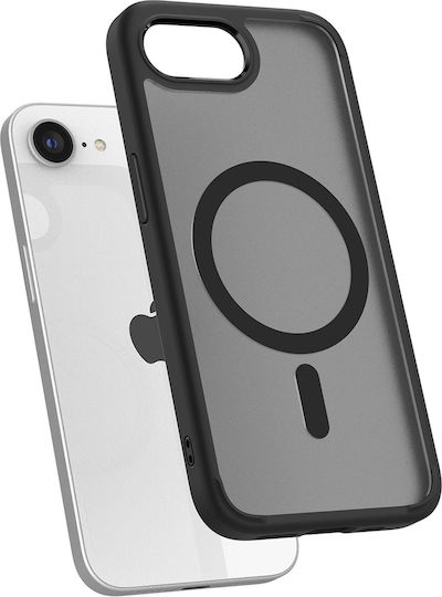Spigen Ultra Hybrid MagFit Rückseite Kunststoff / Silikon 1,2 mm Schwarz iPhone 17e / 16e