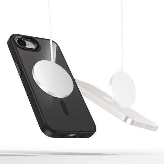 Tech-Protect Magmat Back Cover Plastic / Silicone 2mm Transparent (iPhone 16e)