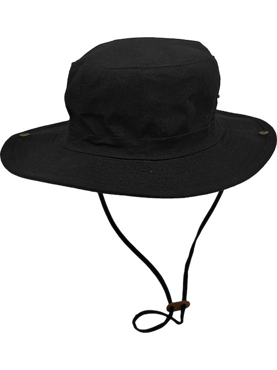 Gift-Me Unisex Fabric Men's Hat Safari Style Black