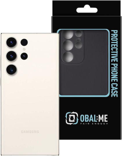 Obal:Me Back Cover Silicon Negru (Galaxy S23 Ultra)