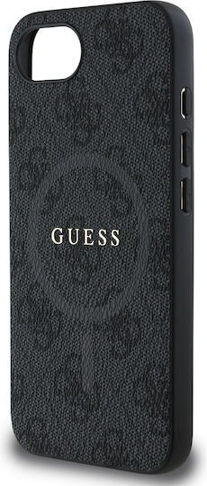 Guess Guess Handyhülle aus Synthetischem Leder Schwarz für iPhone 17e / 16e
