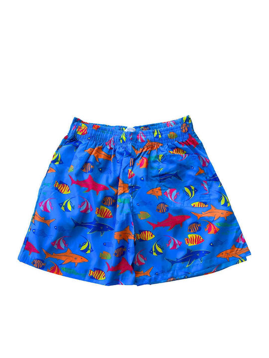 Sharks Men's Swimwear Shorts Blue