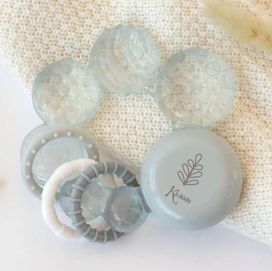 Kiokids Teething Ring with Water made of Silicone for 4 m+