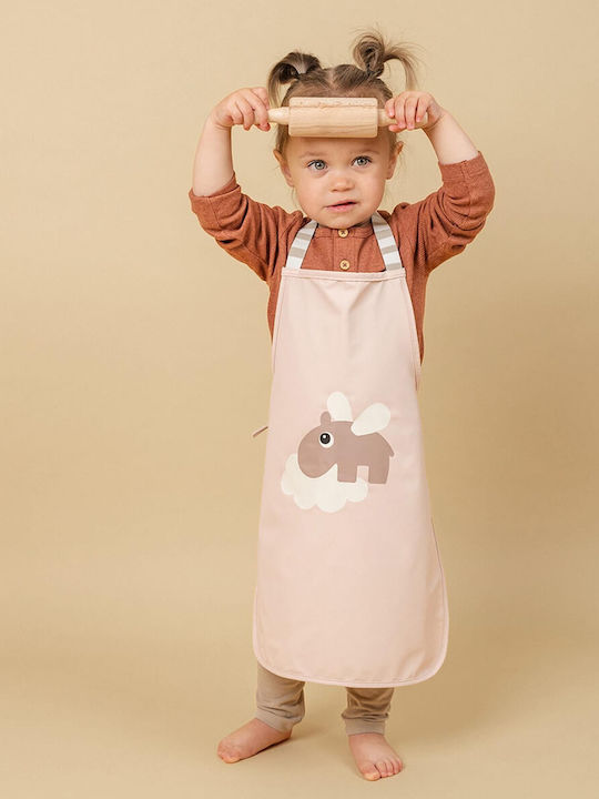 Done by Deer Waterproof Kids Apron Pink
