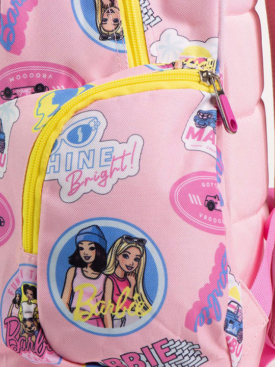 Barbie Σχολική Τσάντα Πλάτης Δημοτικού Φούξια