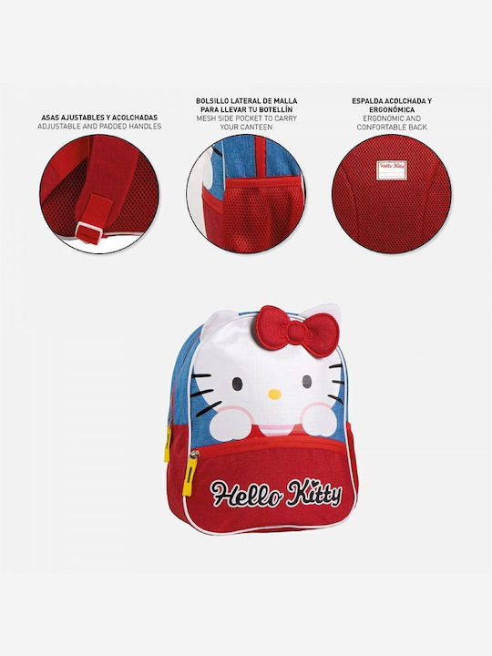 Hello Kitty Ученическа Раница Основен Клас Син