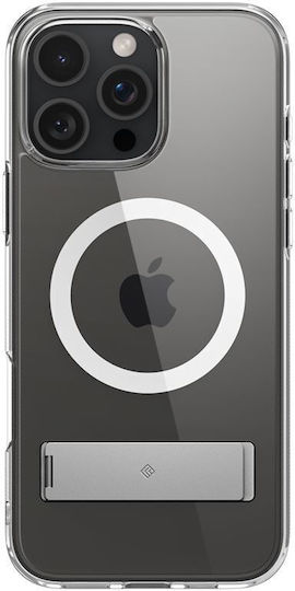 Caseology Capella MagSafe Back Cover Σιλικόνης Clear White Silver (iPhone 16 Pro Max)