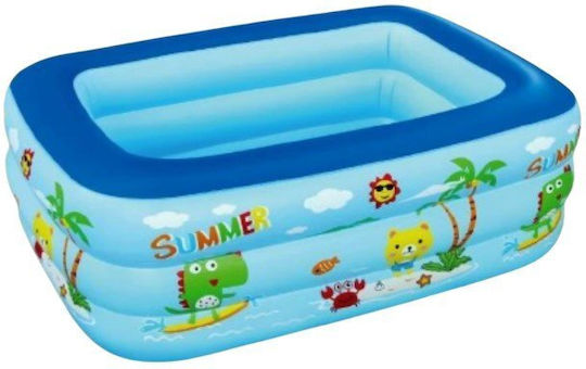 Piscină Pentru Copii Gonflabilă Din PVC 210x140x65cm Verde