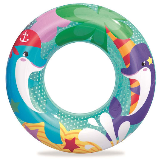 Bestway Kids' Swim Ring with Diameter 51cm. for 3-6 Years Old (Assortment Designs) Mermaids