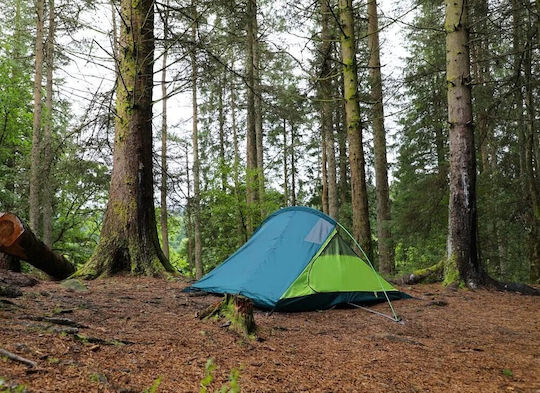 Vango Σκηνή Camping Ορειβασίας Πράσινη με Διπλό Πανί 3 Εποχών για 2 Άτομα Αδιάβροχη 3000mm 300x190x105εκ.