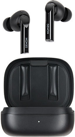 Denon AH-C840NCW In-ear Bluetooth Handsfree Earphones with Sweat Resistance and Charging Case Black