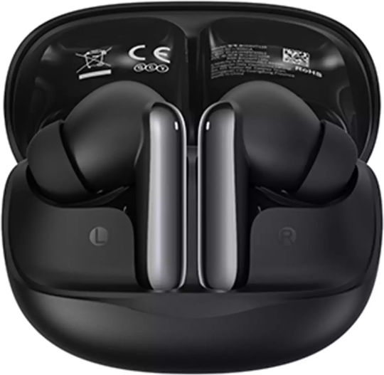 QCY Melobuds N50 Bluetooth Handsfree Earphones with Sweat Resistance and Charging Case Black