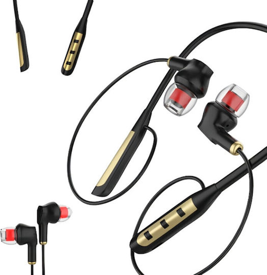 Yesplus YS-617 In-ear Bluetooth Handsfree Ακουστικά Μαύρα