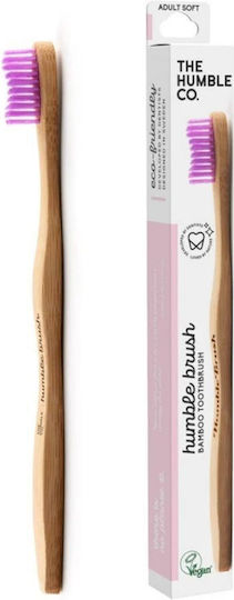 The Humble Co. Brush Adult Четка за зъби Soft Purple