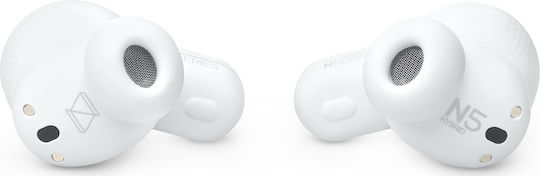 AKG N5 Hybrid In-ear Bluetooth Handsfree Căști cu Rezistență la Transpirație și Carcasă de Încărcare Alb