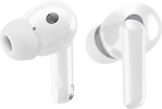 Cellular Line Eclipse In-ear Bluetooth Handsfree Ακουστικά με Θήκη Φόρτισης Λευκά