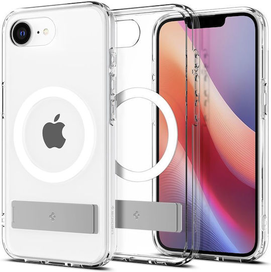 Spigen Ultra Hybrid S Case Magsafe Compatible Iphone 16e Clear White