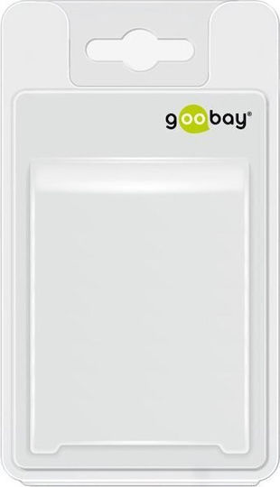 Goobay Καλώδιο Κεραίας Coax male - Coax female Λευκό 10m (27202) 1τμχ