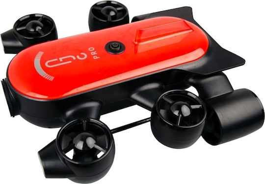 Geneinno T1-Pro Drone Submarine 2.4 GHz / 5 GHz with Camera 1080p 60fps Red (200 m)