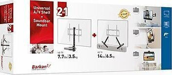 Barkan 2 In 1 E850 13 80 Soundbar Speaker Support Receiver Stand