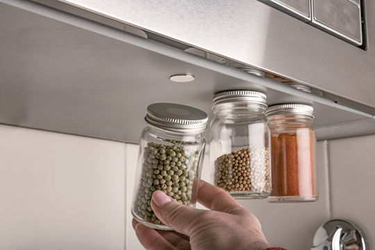 ArteLibre Neodymium Magnets Set Round with Traction Force 1.8kg 6pcs