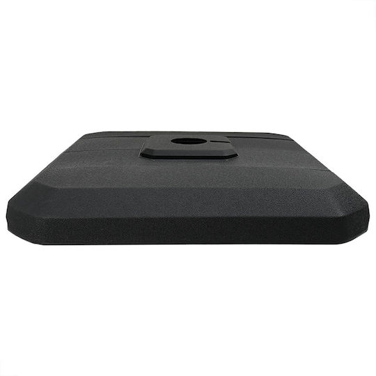 vidaXL Umbrella Base Plastic Square Beige