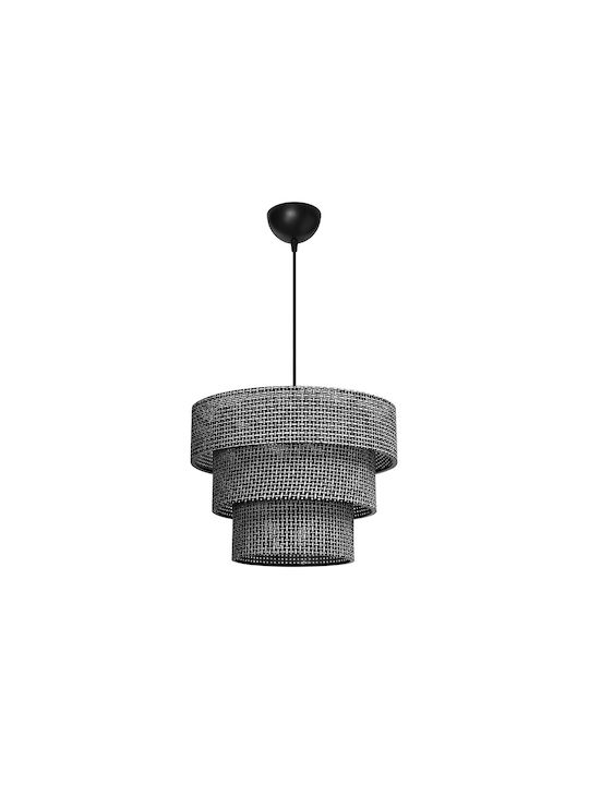 GloboStar Level Hängelampe Gray mit Fassung E27 38x38x30cm.