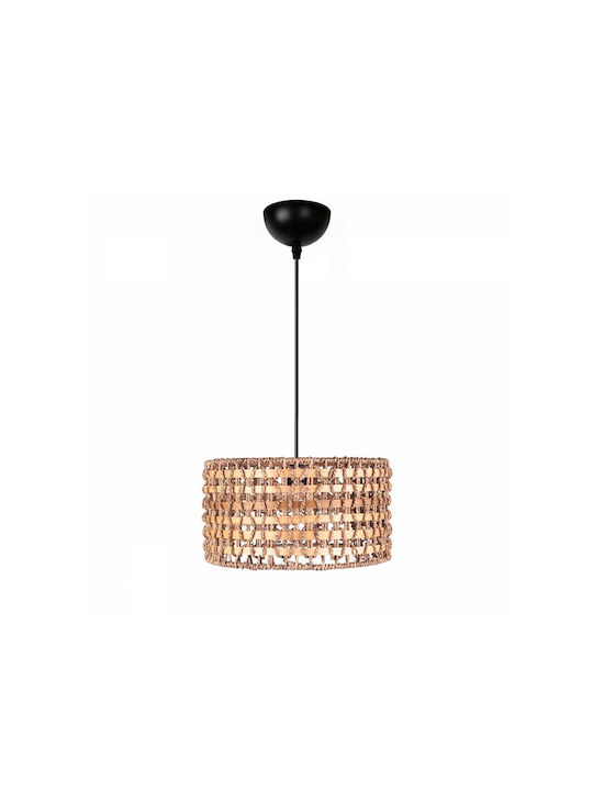GloboStar Pomegrande Pendant Light Beige Boho with Socket E27 30x30x16cm