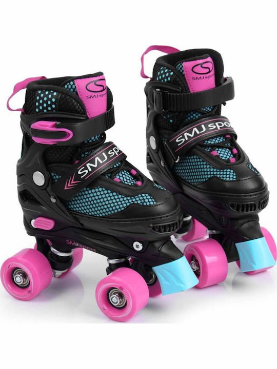 SMJ Sport Inline / Quad Rollers Μαύρα Ενηλίκων/Παιδικά