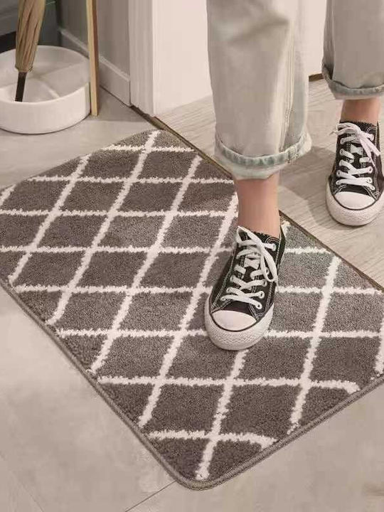 Entrance Mat Anti-slip Gray 38x58cm