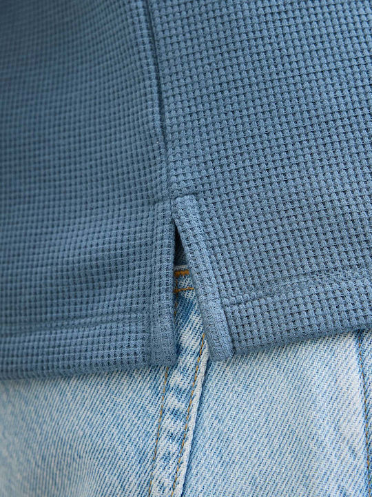 Polo Short Sleeve Blue Blouse