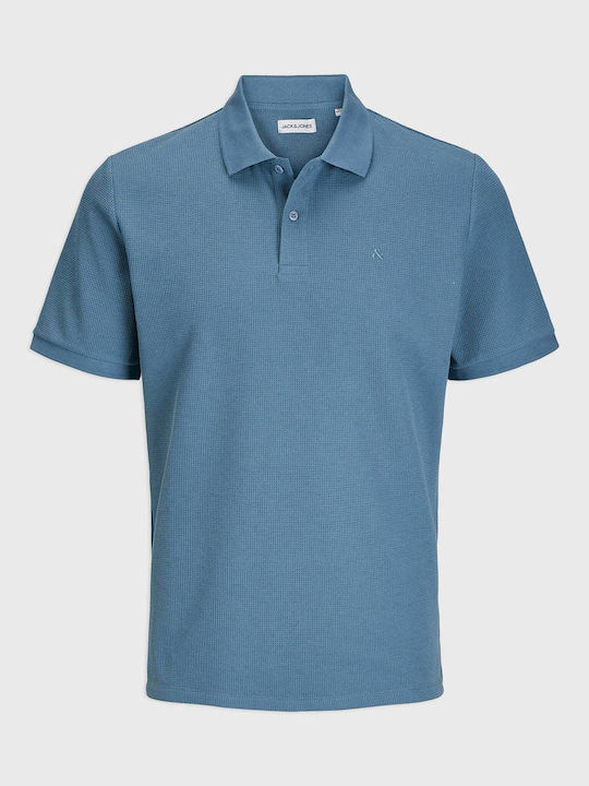 Polo Short Sleeve Blue Blouse