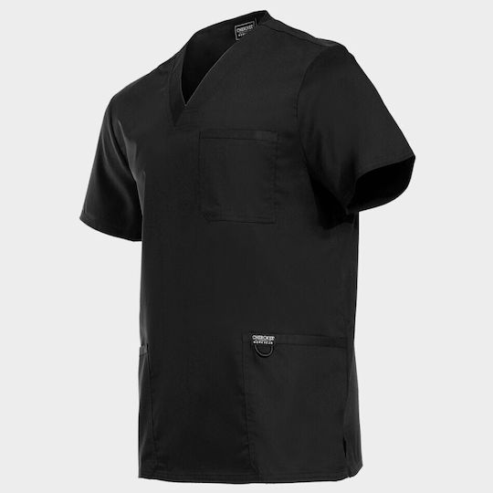 Cherokee WWE670 Male Medical Blouse Black