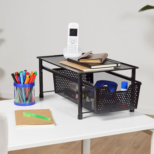 Relaxdays Organizator auto Gri