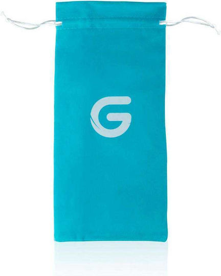 Gildo Γυάλινο Dildo Διάφανο 17.5cm